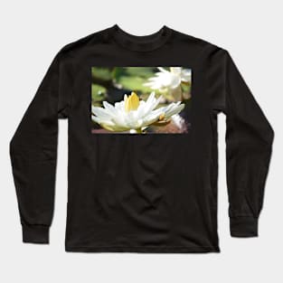 Flower with Bee Long Sleeve T-Shirt